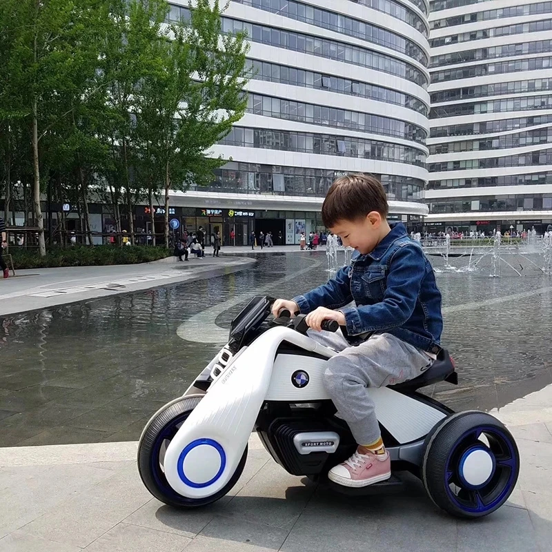 

Children's Electric Motorcycle Tricycle Rechargeable Kids Autobike Boys Girls Ride on Toys Cars Kids Car Drive Toddler Toys 1-6Y
