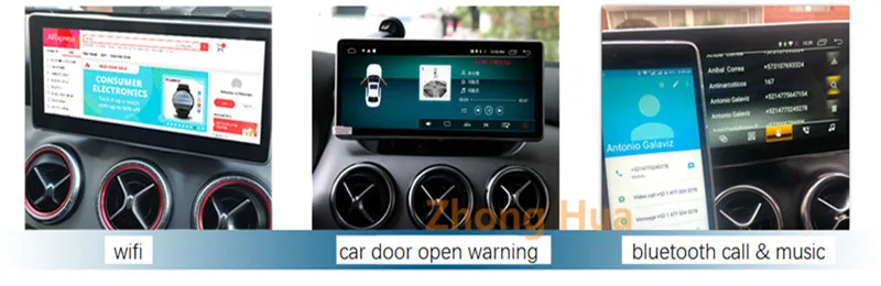 10,25 дюймовый автомобильный Android gps навигатор для Mercedes Benz GLC C Class W205- с мультимедийным bluetooth wifi сенсорным экраном