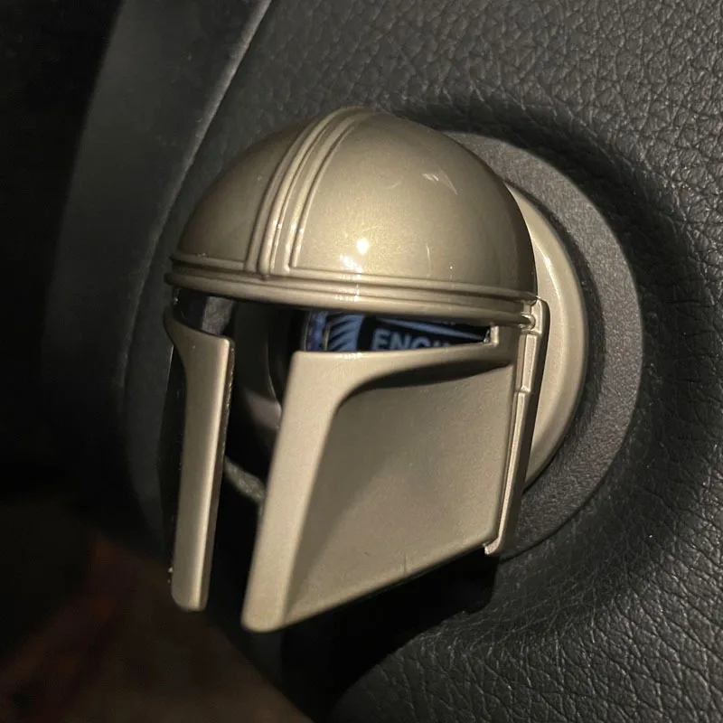 Мандалор автомобиль один щелчок старт Защитная крышка кольцо декоративные