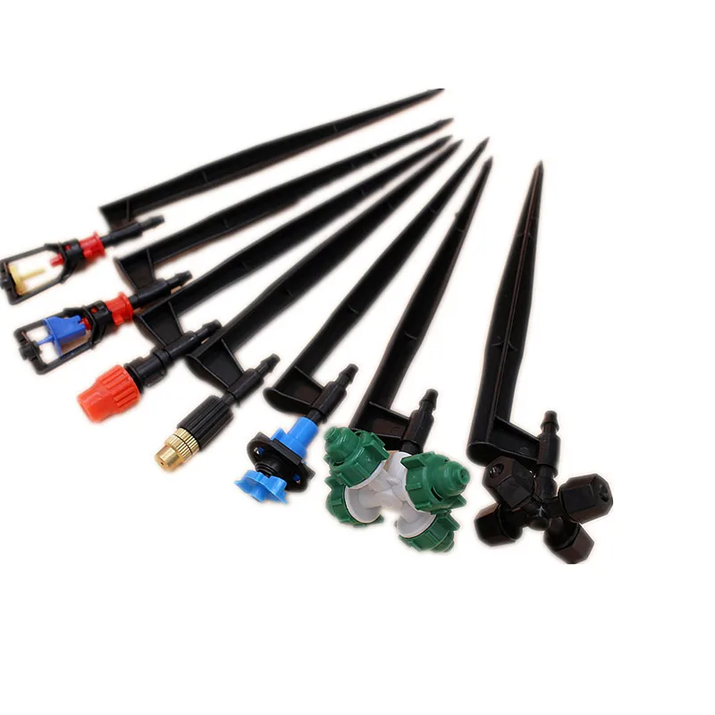 10 шт 20 см длина Спайк с рефракцией распыление микро сопло Сад Микро Капельное