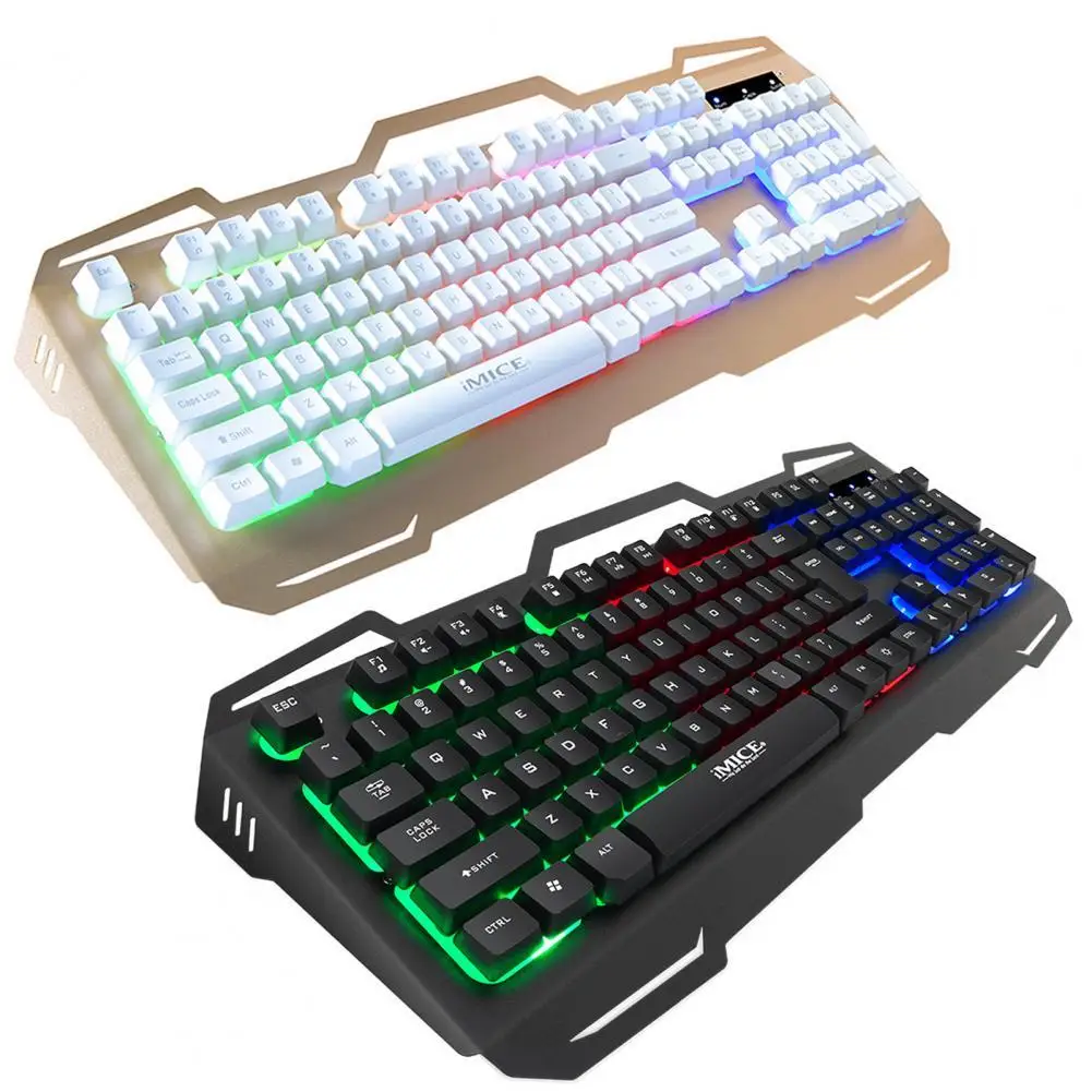 IMICE AK-400 клавиатура с подсветильник кой красочная со светодиодсветильник