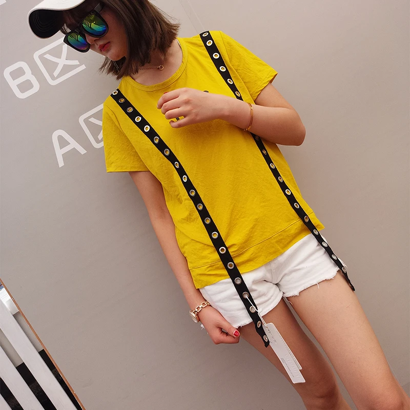 

2020 tshirt sky women t shirt friends new hot style letter friends print short sleeve t-shirts Europe blue