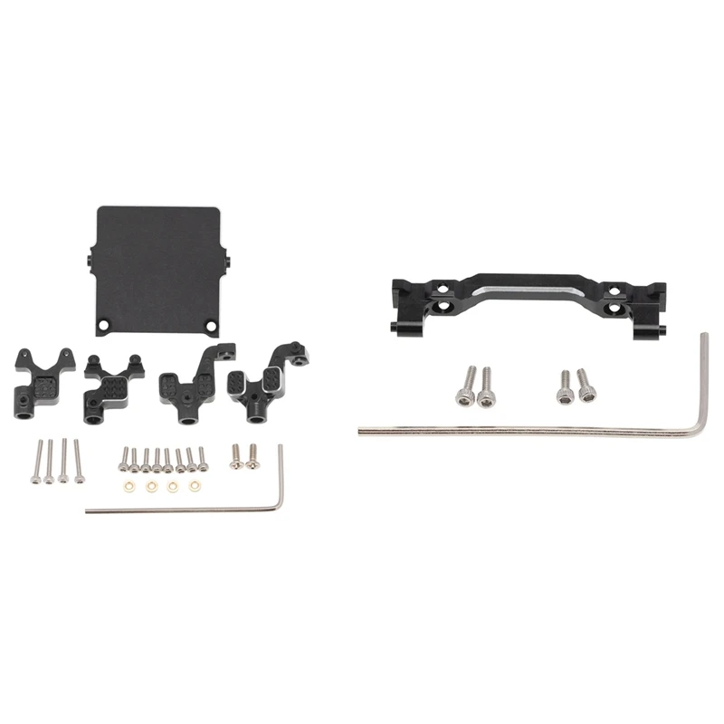 

1 Set Metal Front Bumper Mount Frame Crossmember & 1 Set Adjustable Shock Damper Towers