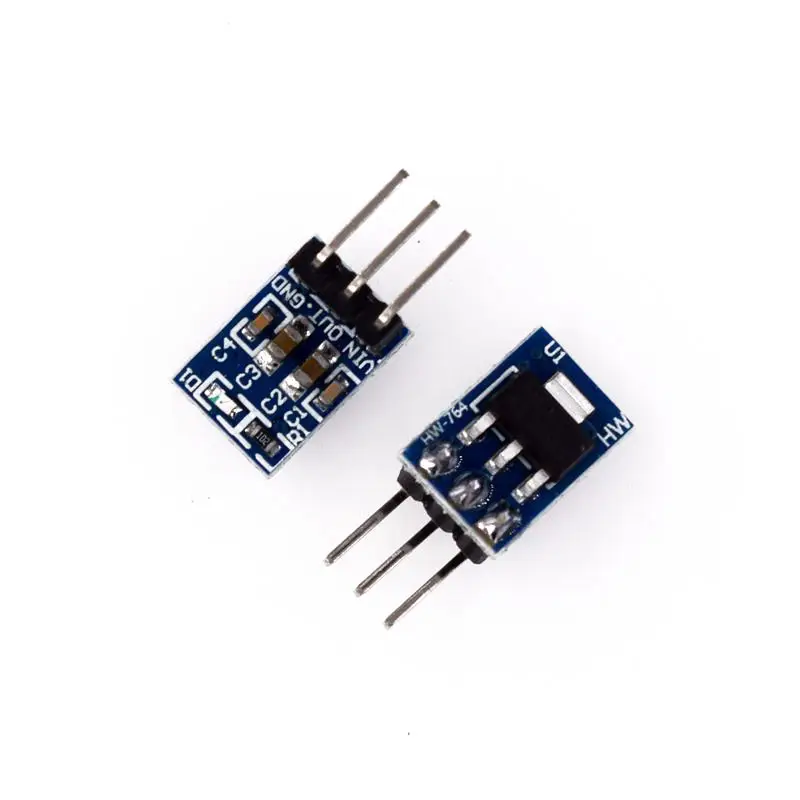 Горячая 3C-1Pcs Ams1117-3.3 Ldo 800Ma Dc 5V до 3 V понижающий Питание модуль | Электроника