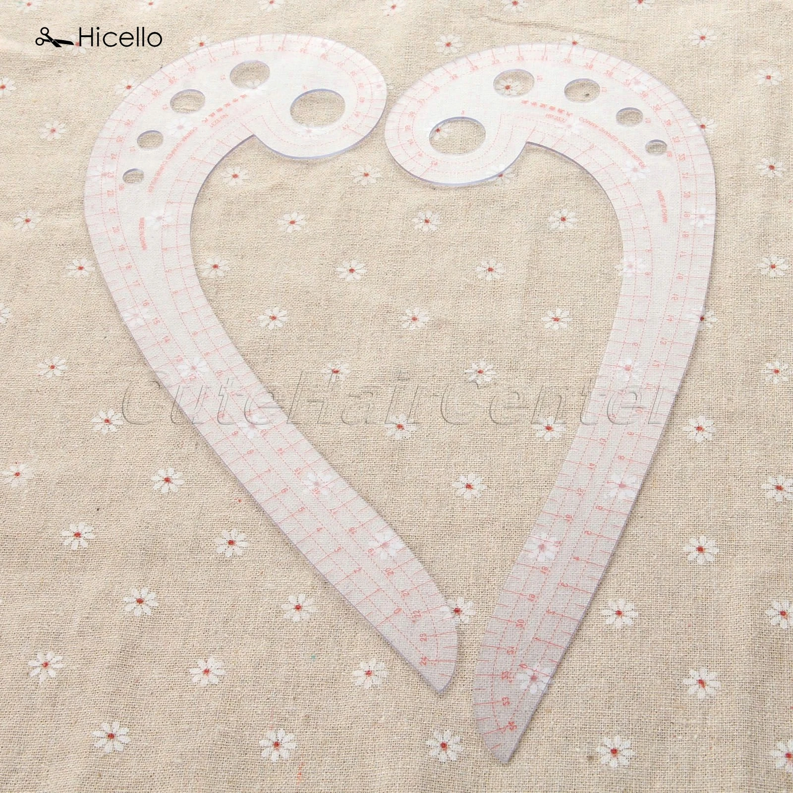 Лидер продаж 1 шт. пластиковая изогнутая линейка инструменты для шитья мягкая