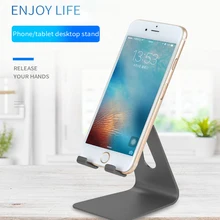 Portable Aluminum Alloy Mobile Phone Bracket Folding Black Multifunction Desktop Tablet and Phone Holder