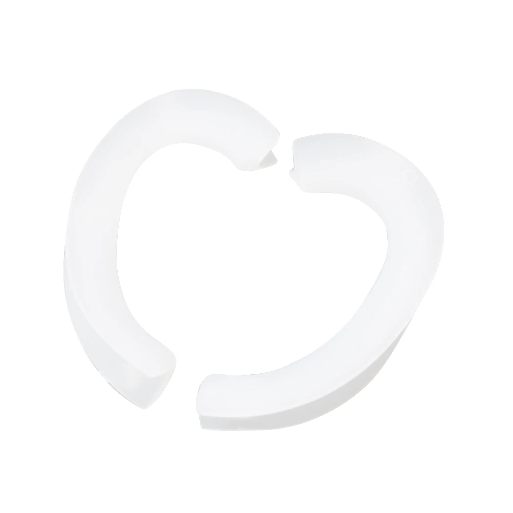 

1 Pair Mask Ear Silicone Hook Soft Creative Silicone Mounting Ears Mask Ear Rope Tool