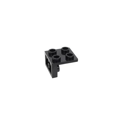 Dubbi DIY строительный блок minifigs держатель аксессуары Игрушки совместимы с брендами опорная пластина игрушки для подарка - Цвет: Черный