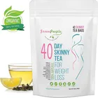 40 дней GPGP Greenpeople потеря веса детоксикация Чай сумки натуральный Красота узкие Чай для того, чтобы уменьшить вздутие и запор сжигатель жира