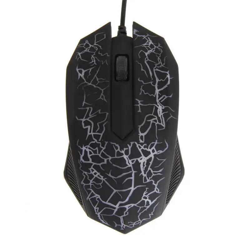 Проводная игровая мышь 3200DPI светодиодный ная оптическая 3 кнопки 3D USB Pro игровые