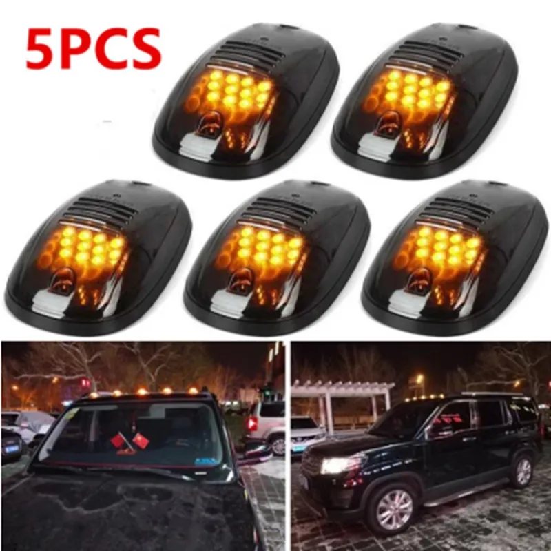 

CAR STYLING EXTERIOR LED DAY DOME LIGHT CAB MARKET ROOF AMBER LIGHTS FIT FOR F-150 F-250 F-350 RANGER T6 T7 XTL FX4 F150 PICKUP