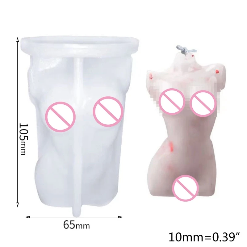 

3D DIY Human Body Art Mold Home Decor Female Male Body Silicone Resin Casting Mold Model Body Stand Ornaments Resin Molds,34