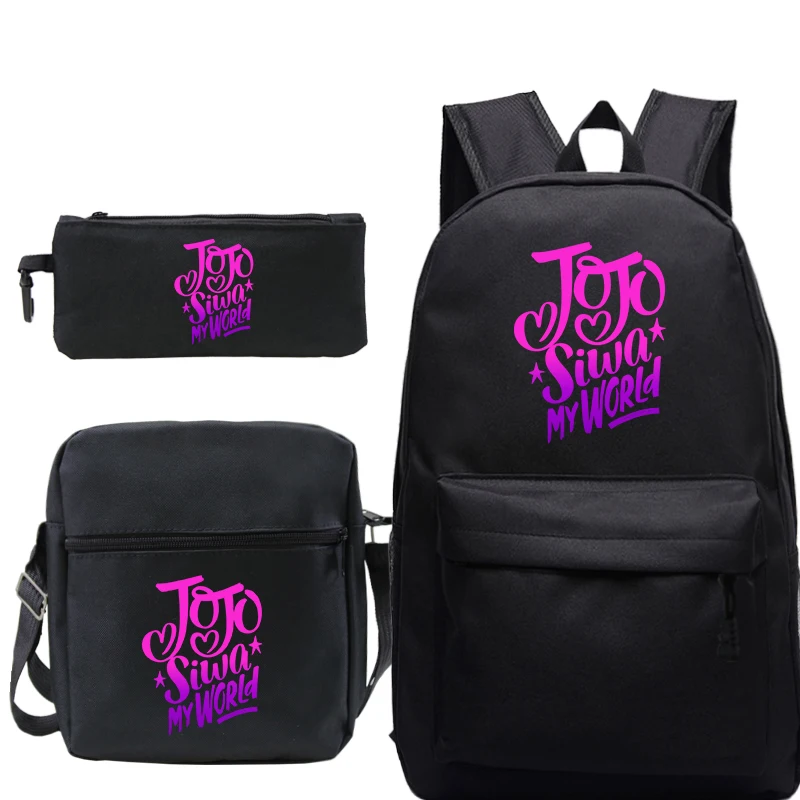 Модный рюкзак Jojo Siwa для детей мальчиков и девочек Подростковый с популярным