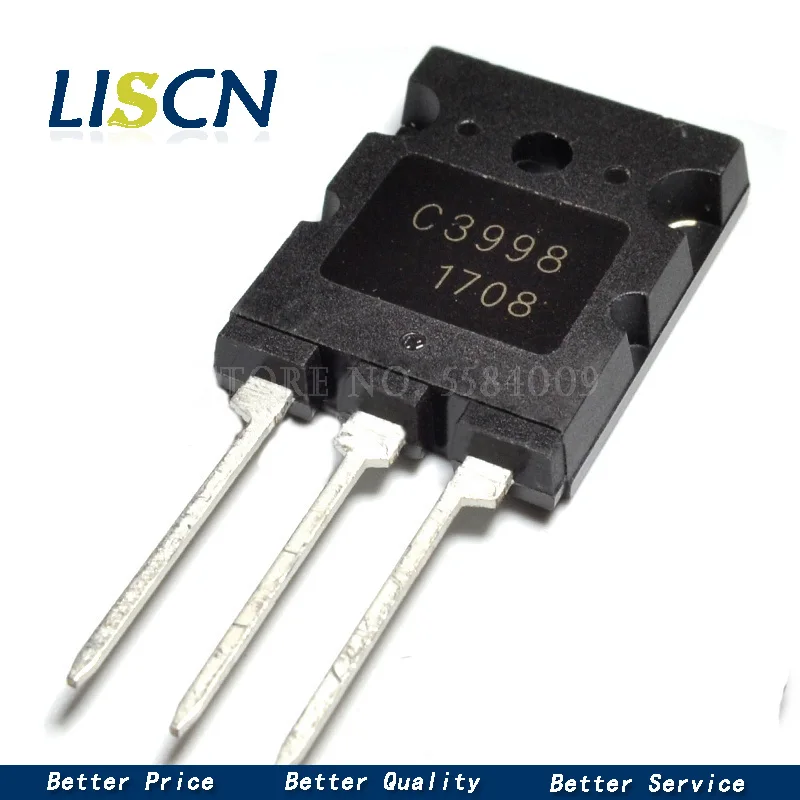 

5 шт. C3998 TO-3P 2SC3998 25A 1500 В оригинальный транзистор