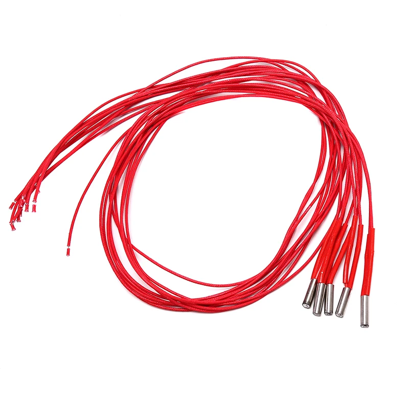

5pcs 3D Printer 12v/24v40w Reprap 12V/24V 40W Ceramic Cartridge Heater for 3D Printer