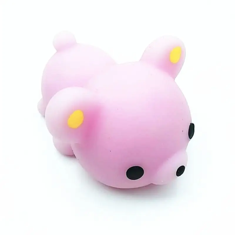 K5DD большой милый кот Антистресс мяч Сжимаемый Mochi Восстанавливающий форму мягкий