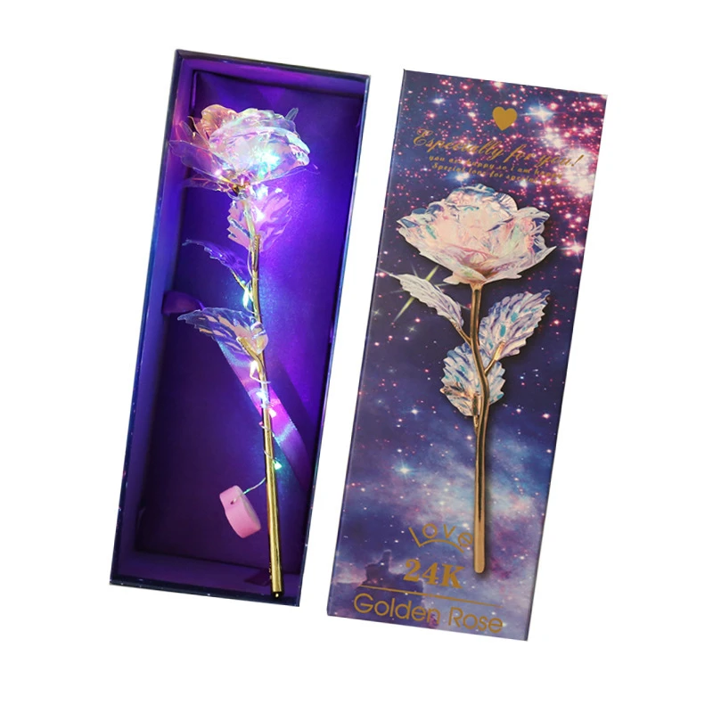 

birthday present Rose flower festival teacher practical Creative novelty Bionic Eternal flower gift