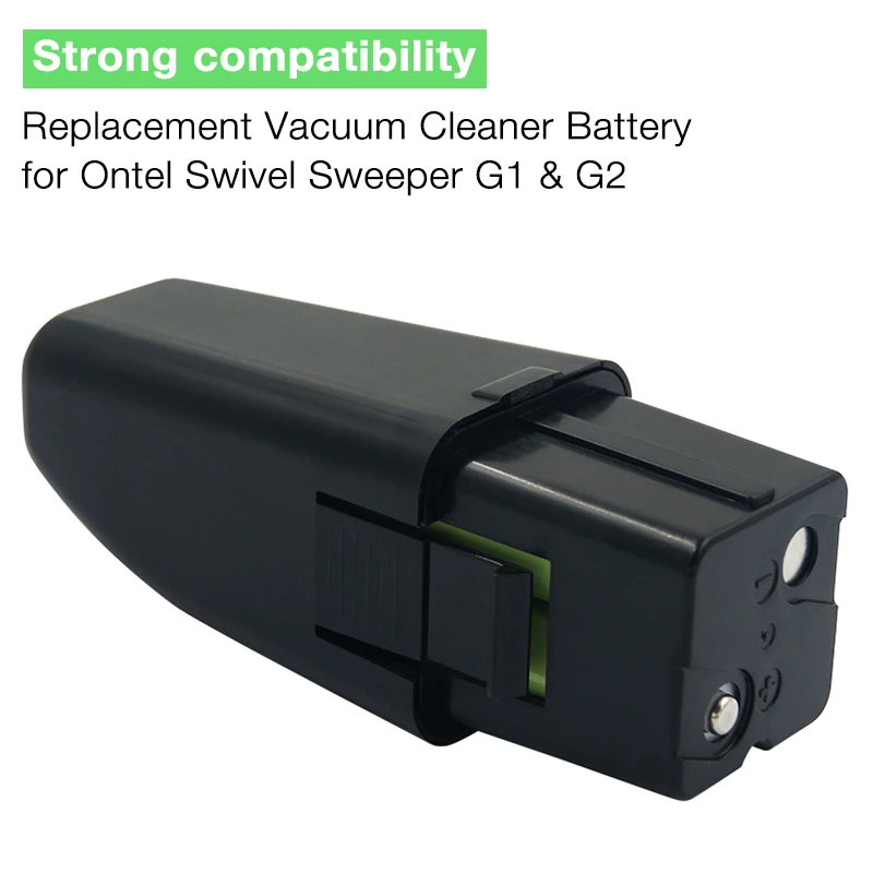 Замена пылесосов Rehcargeable батарея 7 2 V 2000mAh Ni-MH для Ontel Поворотная уборочная машина G1