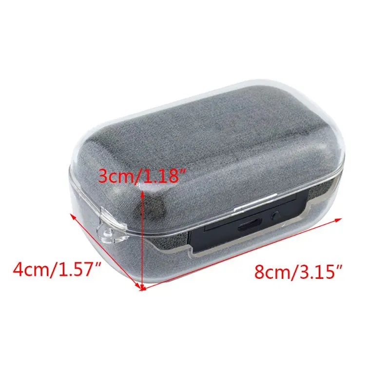

Clear Earphone Case for Momentum True Wireless 2 Bluetooth Earbuds Shockproof