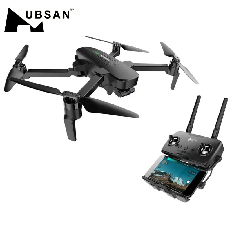 Квадрокоптер HUBSAN ZINO PRO 2B Радиоуправляемый с сумкой 4 к UHD 3-осевой стабилизатор