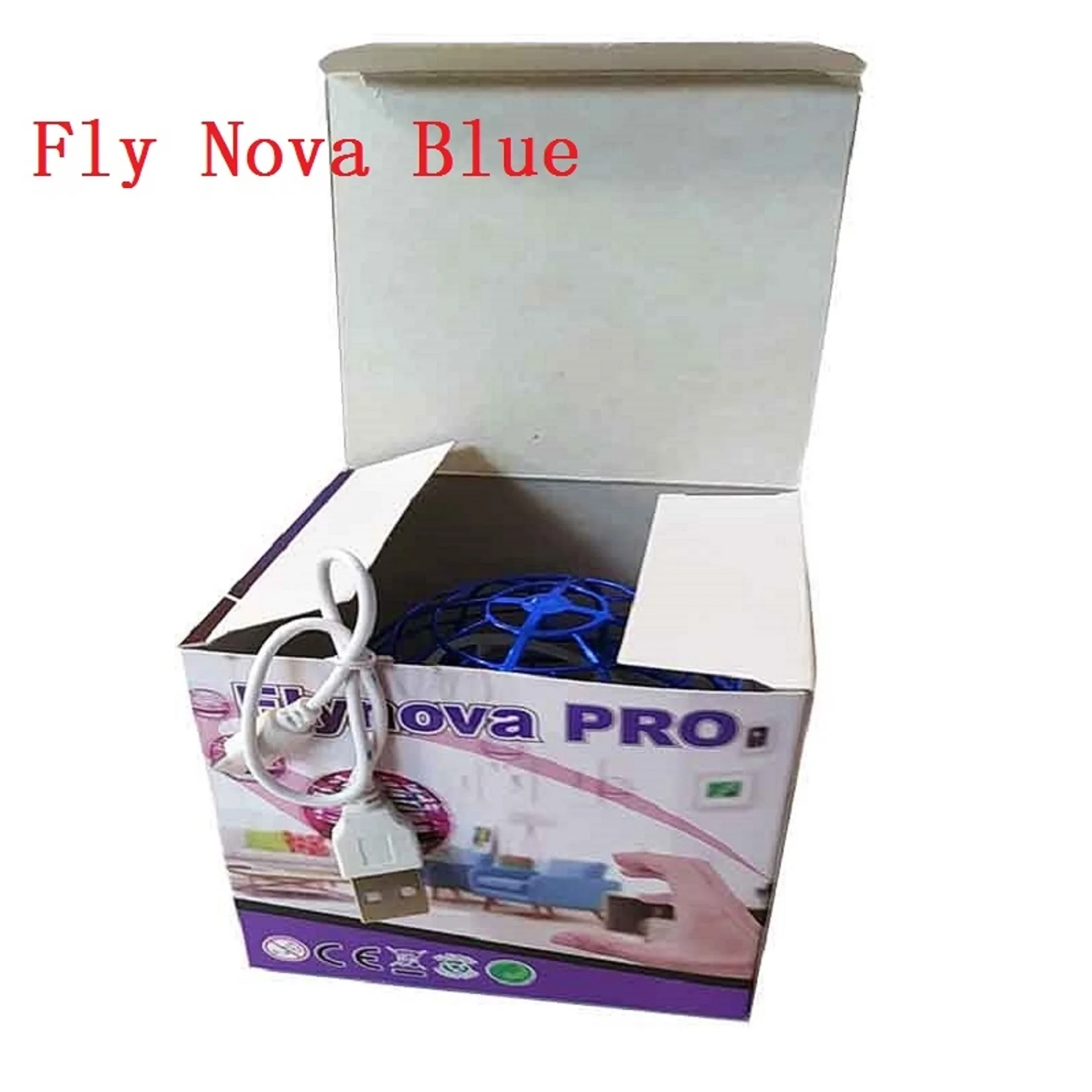 Flynova Pro летающий шар Спиннер игрушка Дрон с ручным управлением Вертолет