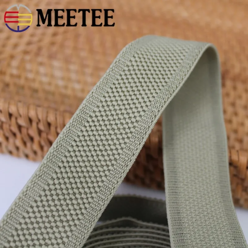 

5M 30mm Polyester Sewing Elastic Band Soft Skin Rubber Band Underwear Pants Decorative Elastic Webbings DIY Garment Accessories