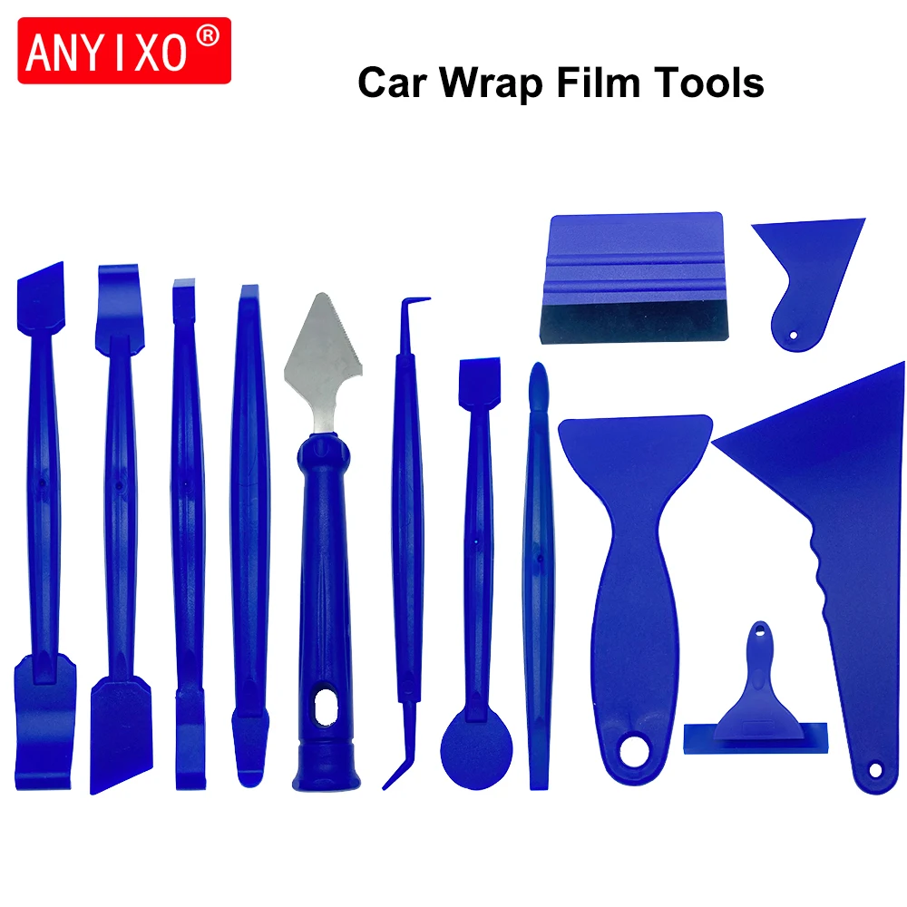 

7pcs/set Car Vinyl Wrap Film Squeegee Scraper Tools Edge-closing Tool for Automobile Film Sticking Car Styling Auto Accessories