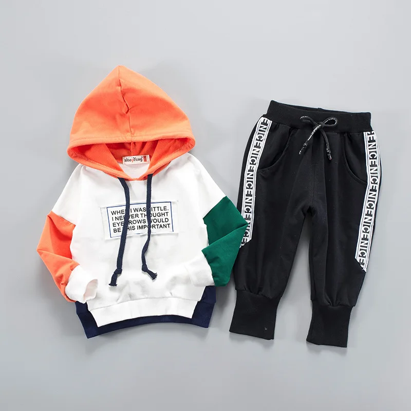 Комплект одежды для новорожденных девочек и мальчиков Осень-зима 2020 футболка +