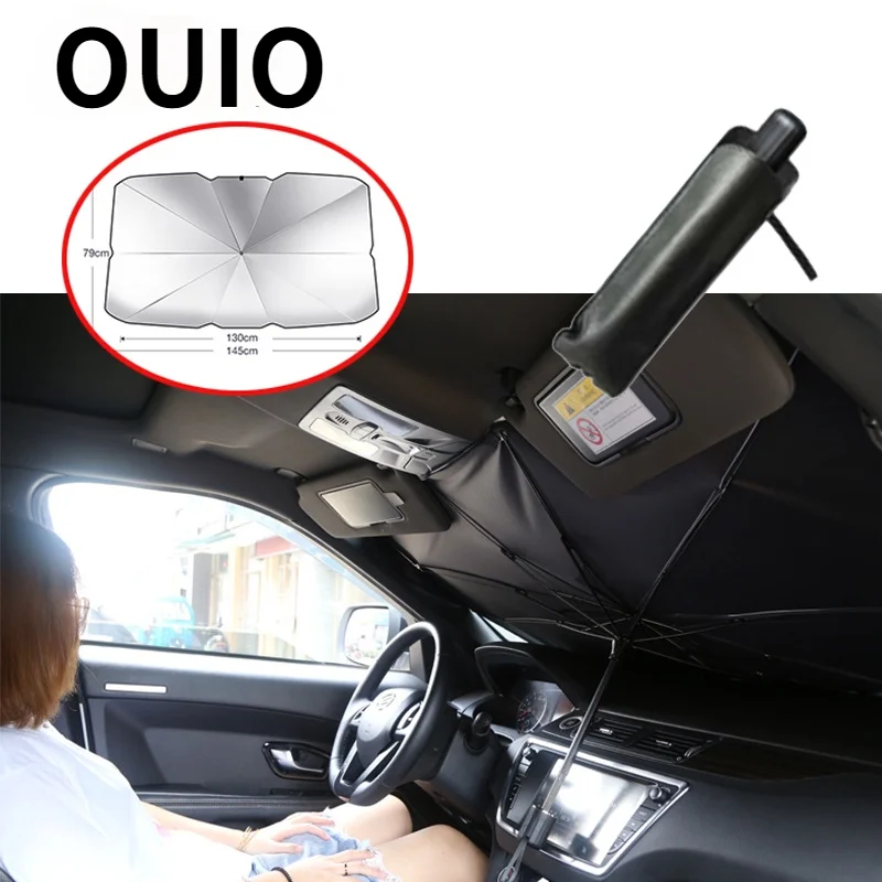 

Car Front Window Sun Shade Protector Parasol UV Protector for Audi Q7 A6 C5 C6 C7 A3 8P 8V 8L A4 B8 B6 B7 B9 Q5 A1 TT MK2 Q3