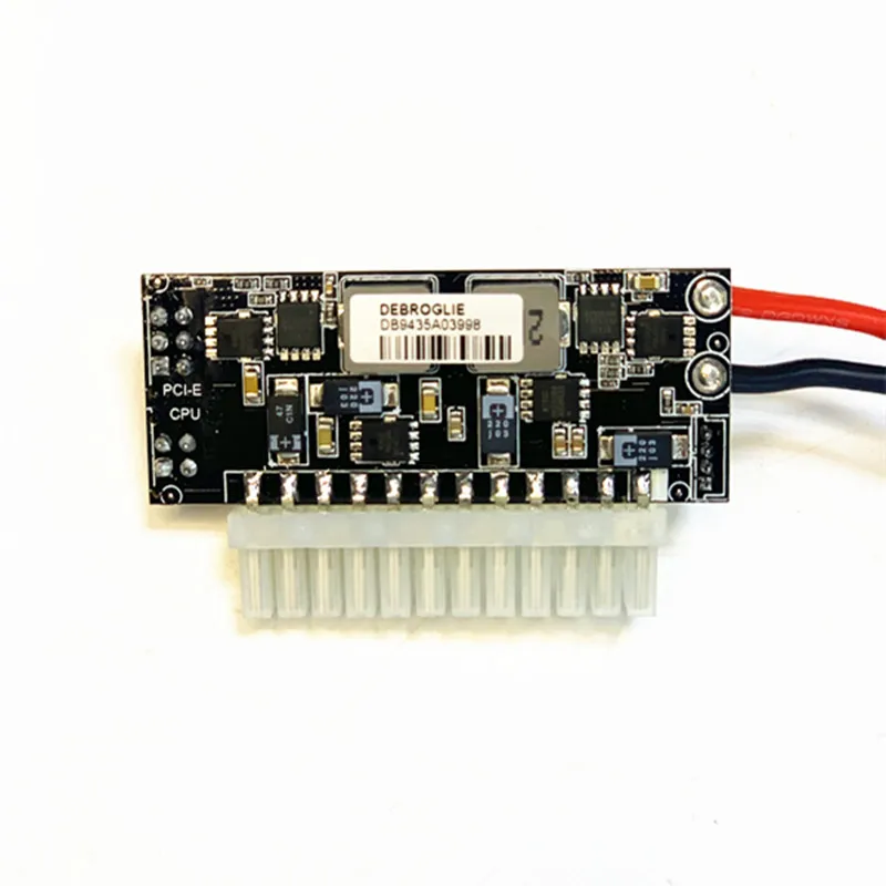 Pico Dc-atx Psu 12v Módulo de Alimentação Suporta Placa Gráfica Alta Fonte de Alimentação para Itx Matx Case Servidor Rede 400w Acessórios p/ quadro de demonstração