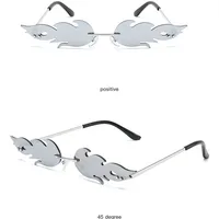 Солнцезащитные очки с волнистыми линзами #4
