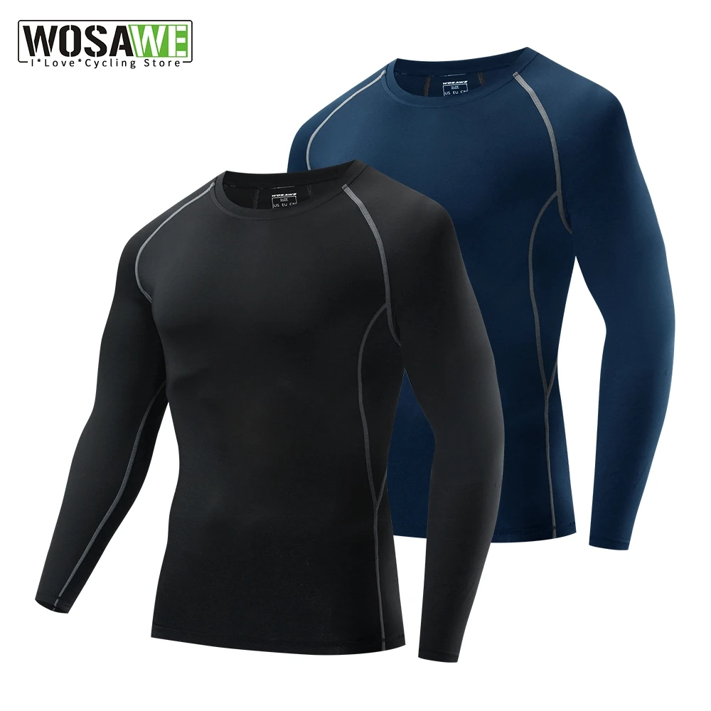 WOSAWE мужская осенне Весенняя велосипедная Джерси с длинным рукавом MTB горный