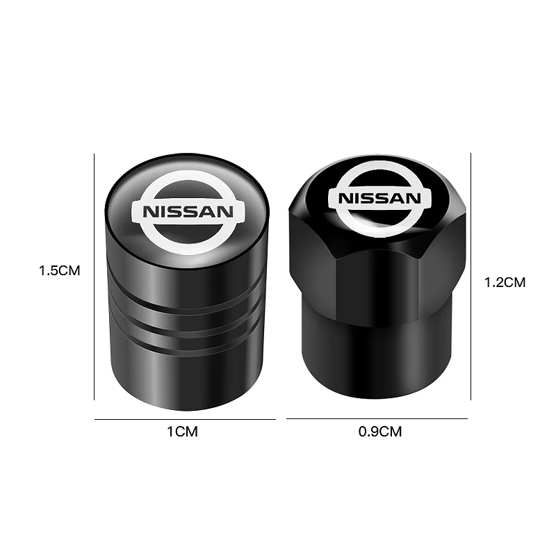 Колпачки клапанов колес 3D для Nissan Qashqai Versa Sentra Rogue Pathfinder Murano Maxima Juke Altima Sylphy 4 шт. |