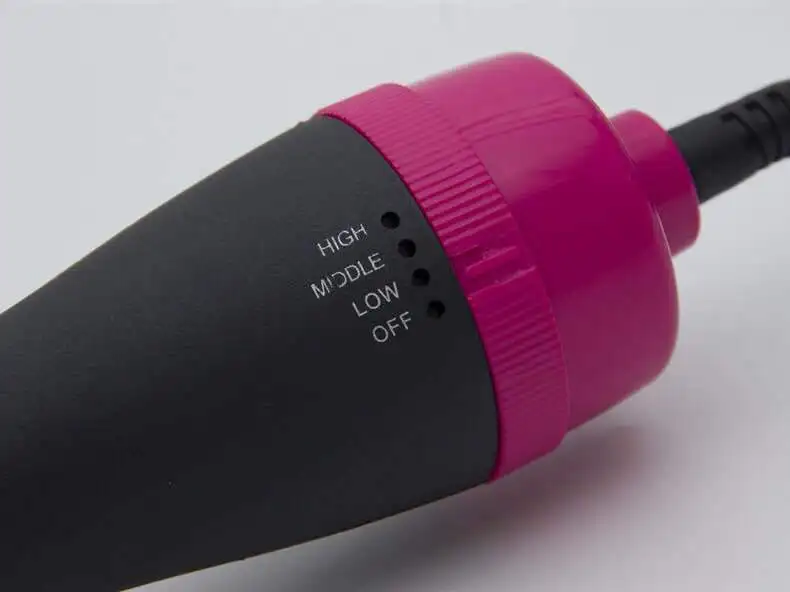 

Huiyun 1000W Hair Dryer Air Brush Hair Curler Multifunctional Anion Comb Roller Blow Hair Brush Curler Straightener 3 in 1