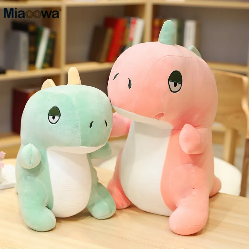 Новинка 30 см/40 см/60 см Kawaii сонный динозавр плюшевые игрушки красочные набивные