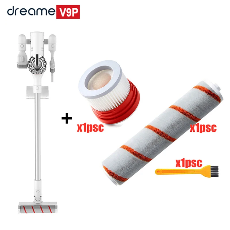 Dreame V9 пылесос беспроводной циклонный фильтр Ручной беспроводной Mi ковер развертки пылесборник домашний пылесос портативный - Цвет: V9P add 3pcs