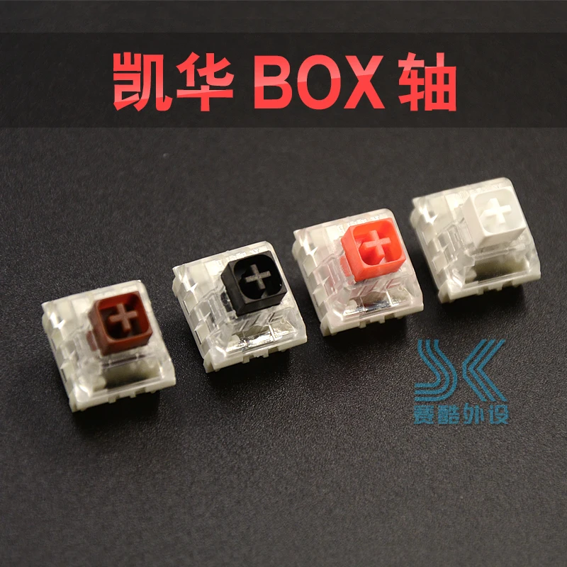 Механическая клавиатура Kailh box Switch переключатели сделай сам RGB SMD черные красные