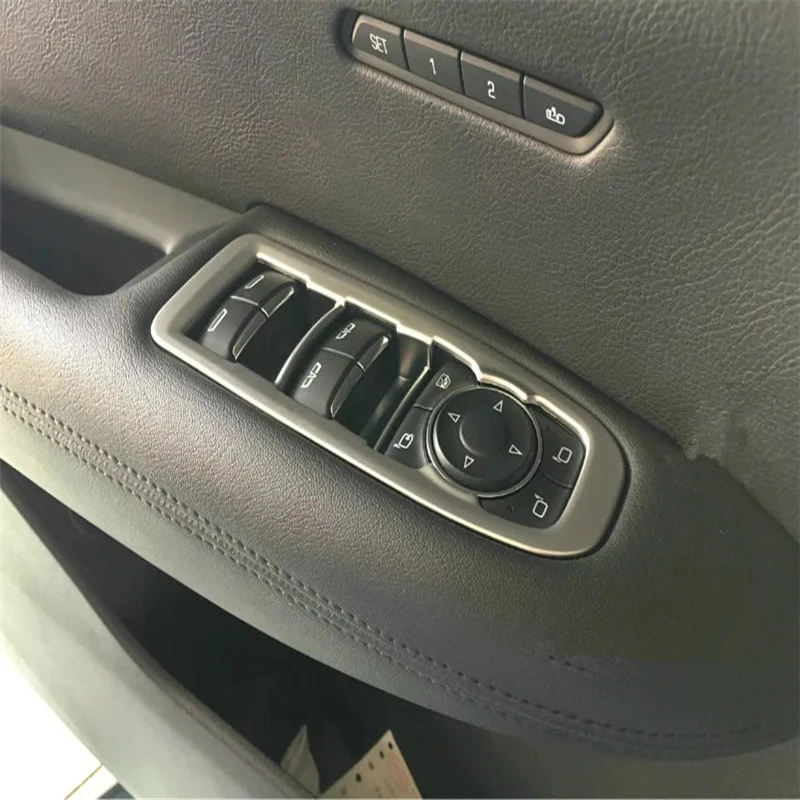 

WELKINRY for Cadillac XT5 2015 2016 2017 2018 2019 2020 interior armrest door window lifter regulator switch button knob trim