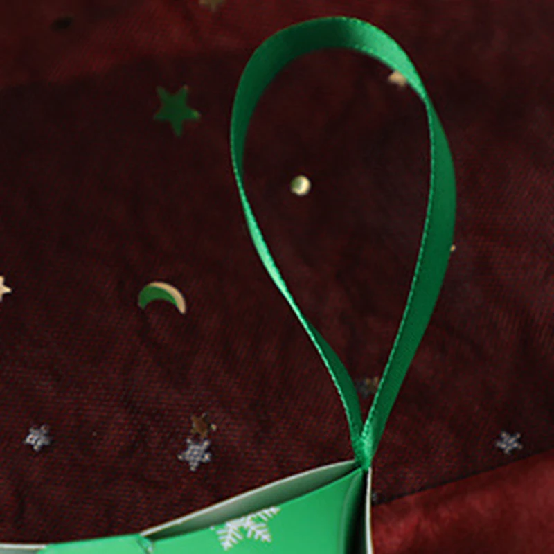 

5PCS/lot Christmas Five-pointed Star Candy Box Gift Packaging Boxes DIY Supplies