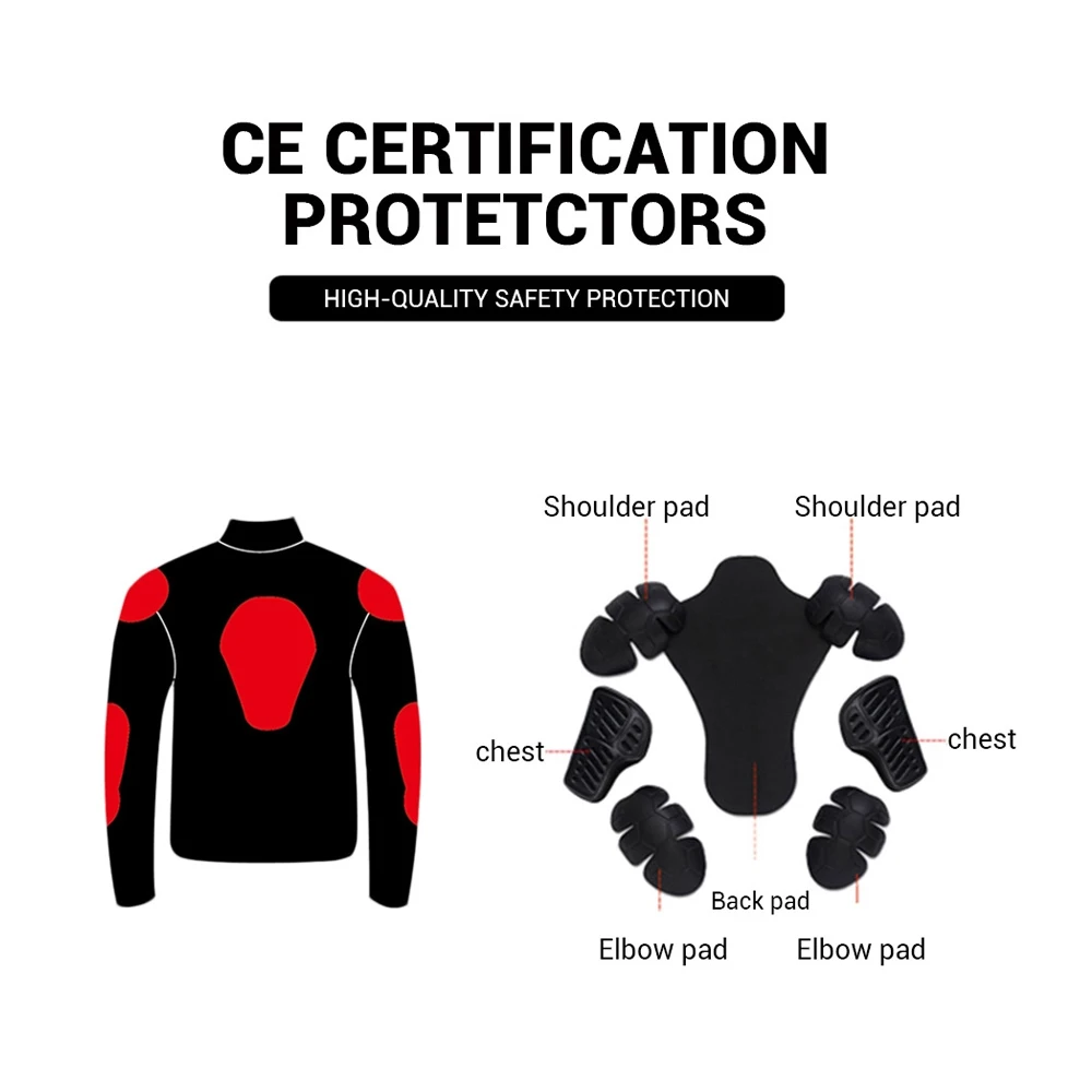 Мужская мотоциклетная куртка DUHAN летняя дышащая сетчатая для езды на мотоцикле