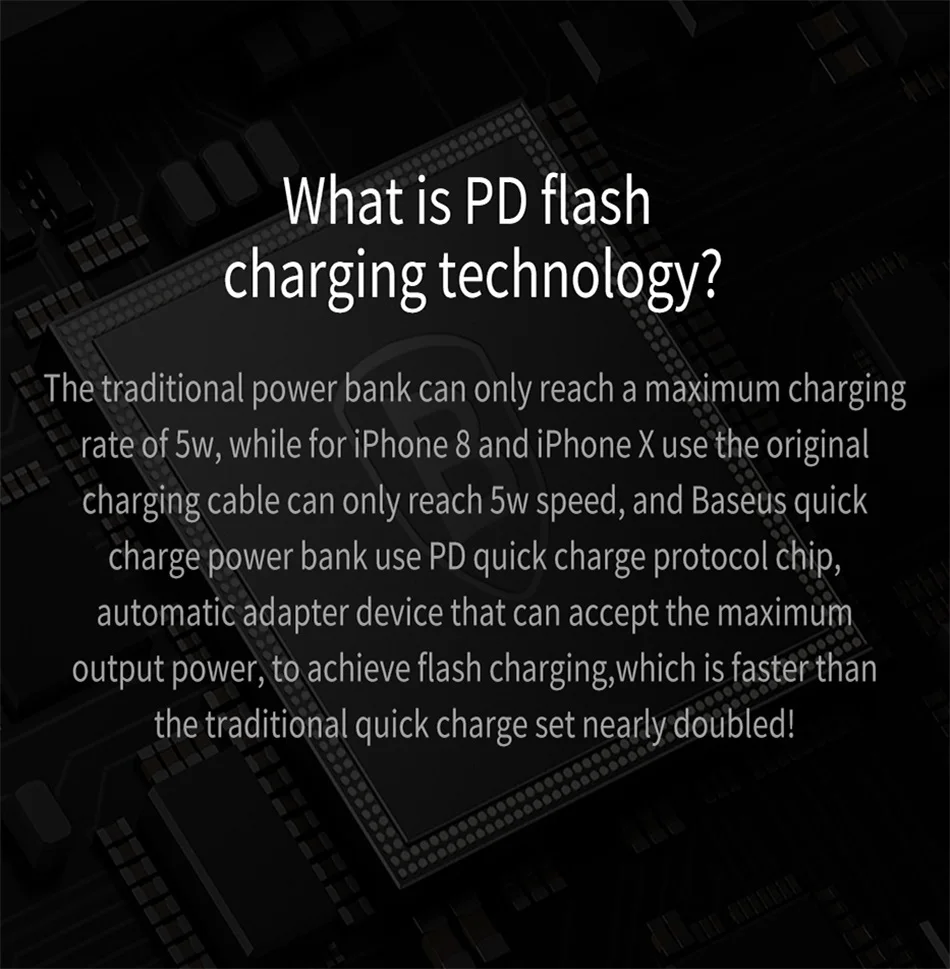 Baseus 20000 мАч Quick Charge 3,0 Мощность банка для Xiaomi Mi 20000 мА/ч, USB C PD быстрая Портативный внешний Батарея Зарядное устройство Мощность банка