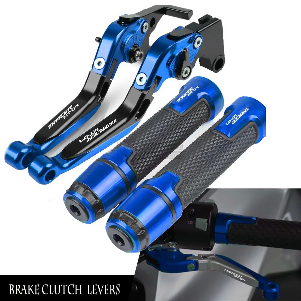 

Motorcycle Brake Handle Clutch Lever CNC Adjustable Clutch Brake Levers For Yamaha MT07 MT-07 TRACER 2016 2017 2018 2019 2020
