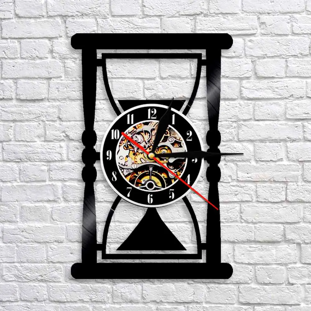 Часы настенные Виниловая пластинка декоративные часы с таймером винтажные