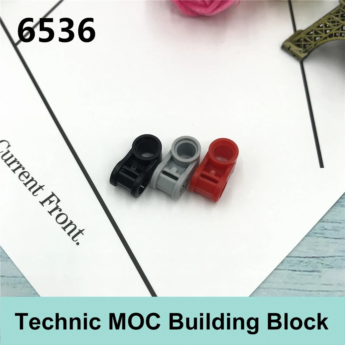 

10PCS Technology Building Blocks Parts Compatible with Major Brand Technology Moc Parts 6536 1x2 Shaft Gifts Toys