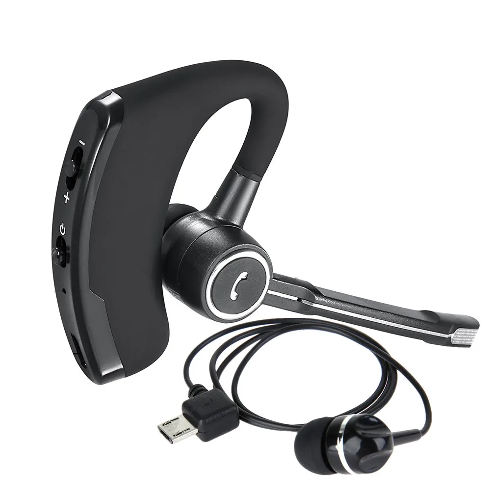 V8S Беспроводная Bluetooth V4.0 гарнитура HiFi 3D стерео наушники вкладыши с микрофоном для