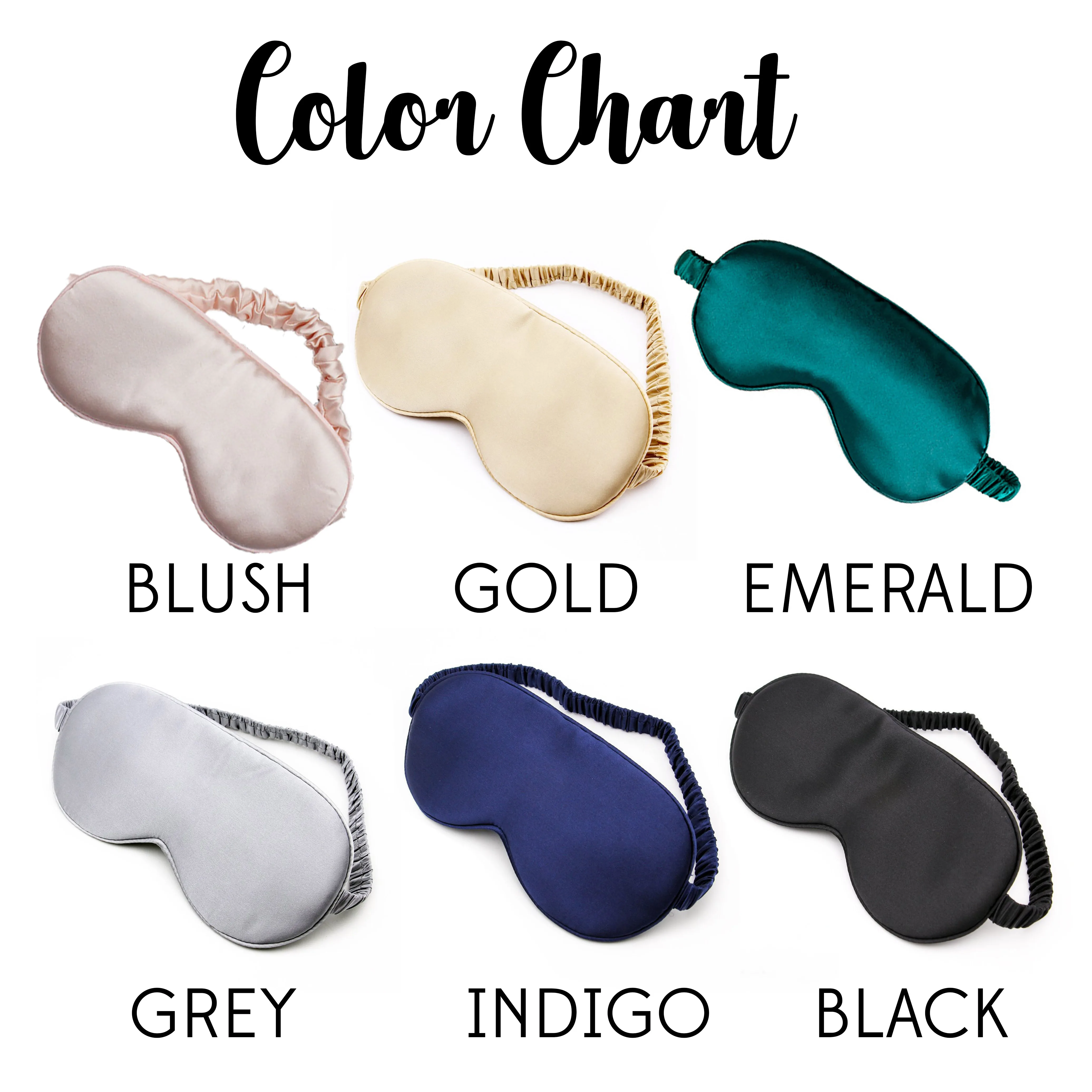 Персонализированный атласный маска для сна индивидуальное имя или монограмма