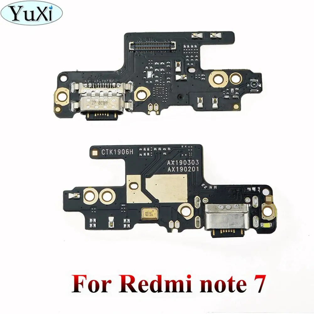 YuXi для Xiaomi Redmi 7 / Note USB зарядное устройство Порт гибкий кабель зарядный док-разъем