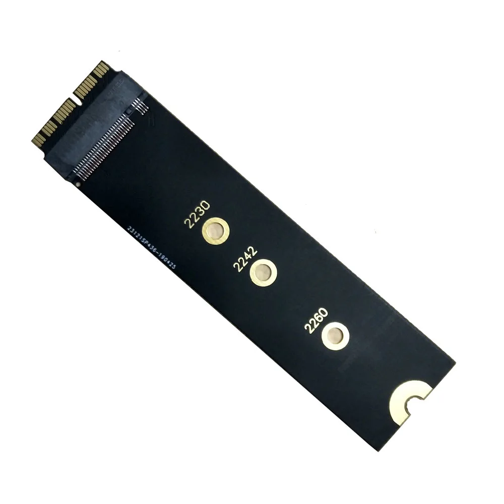 Адаптер M.2 SSD карта NVMe PCIe NGFF на для Macbook Air Pro 2013 2014 2015 A1465 A1398 2280 PCIE x4 Apple