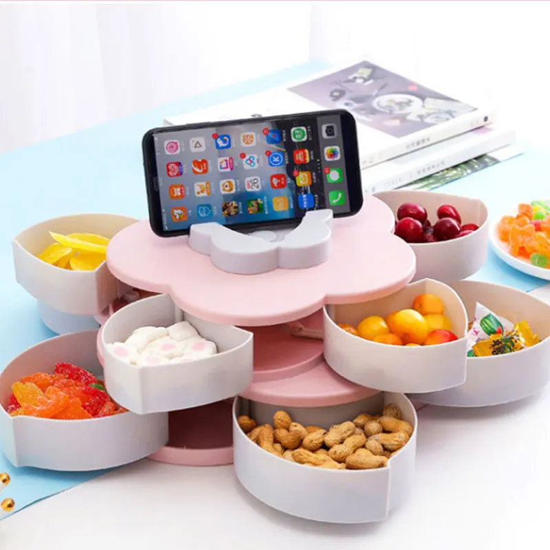 Hello kitty коробка для хранения мультипликационный Многофункциональный двухслойный