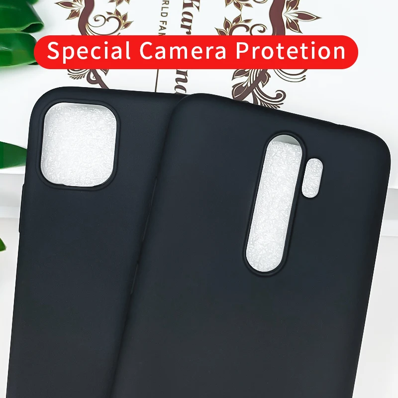 Чехол для телефона Xiaomi Redmi 6A 5A 7A 8A 9A 5 Plus Черный силиконовый чехол Note 9 PRO S 7 8 6 T Mi 10 Lite